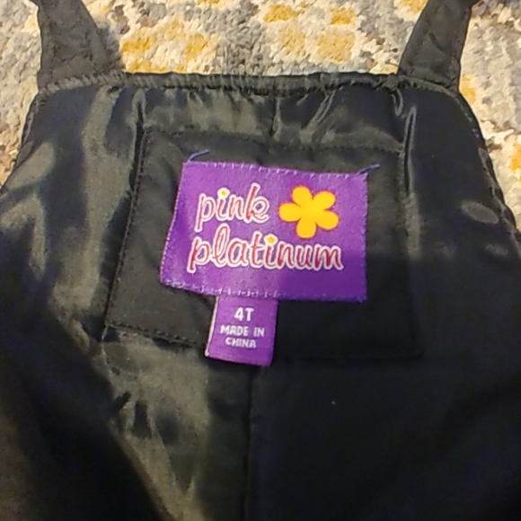 Girls Puffer Snow Suit - Picture 3 of 3